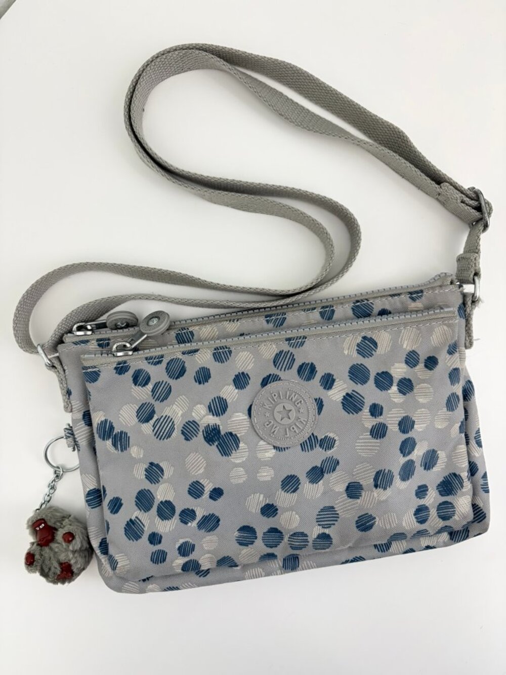 Kipling AC7862 Mikaela Grey and Blue